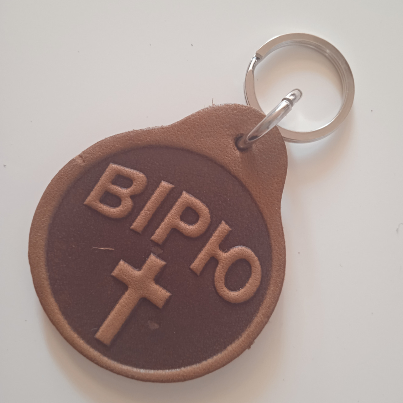 Вірю /брелок шкіра/